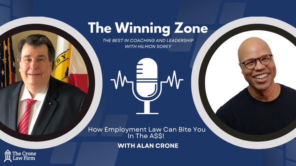 Alan Crone on The Winning Zone