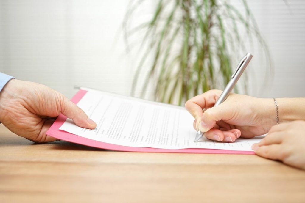 Signing a Severance Agreement