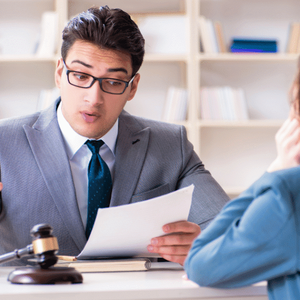 Employment lawyer explains Illinois non compete law changes in 2025 during client consultation.