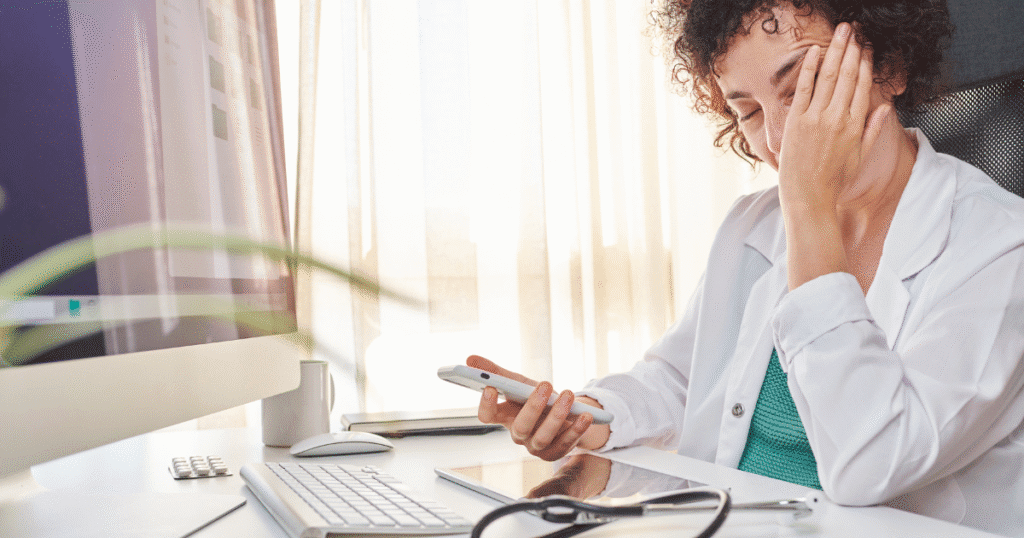 Doctor worried after receiving notice that their medical license is under investigation.